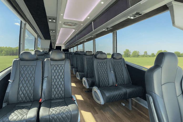 coach bus in Tustin