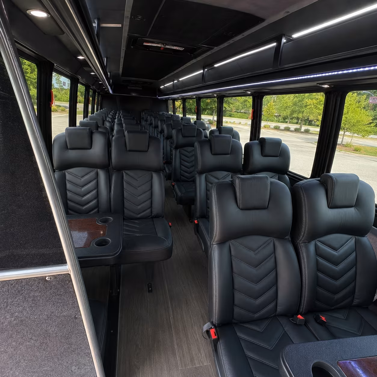 charter bus rentals for large group wine festival transportation near tustin