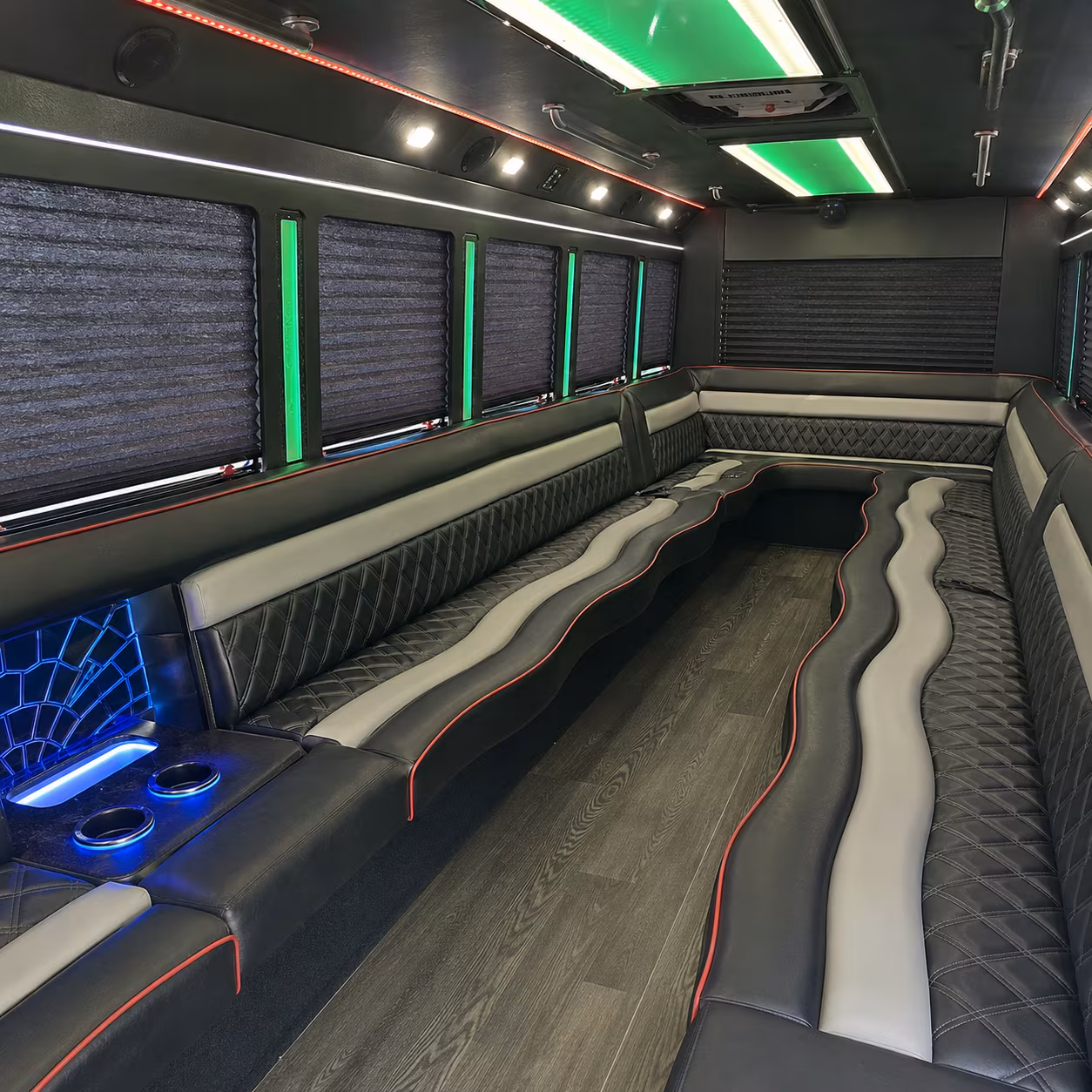 holiday party bus rental