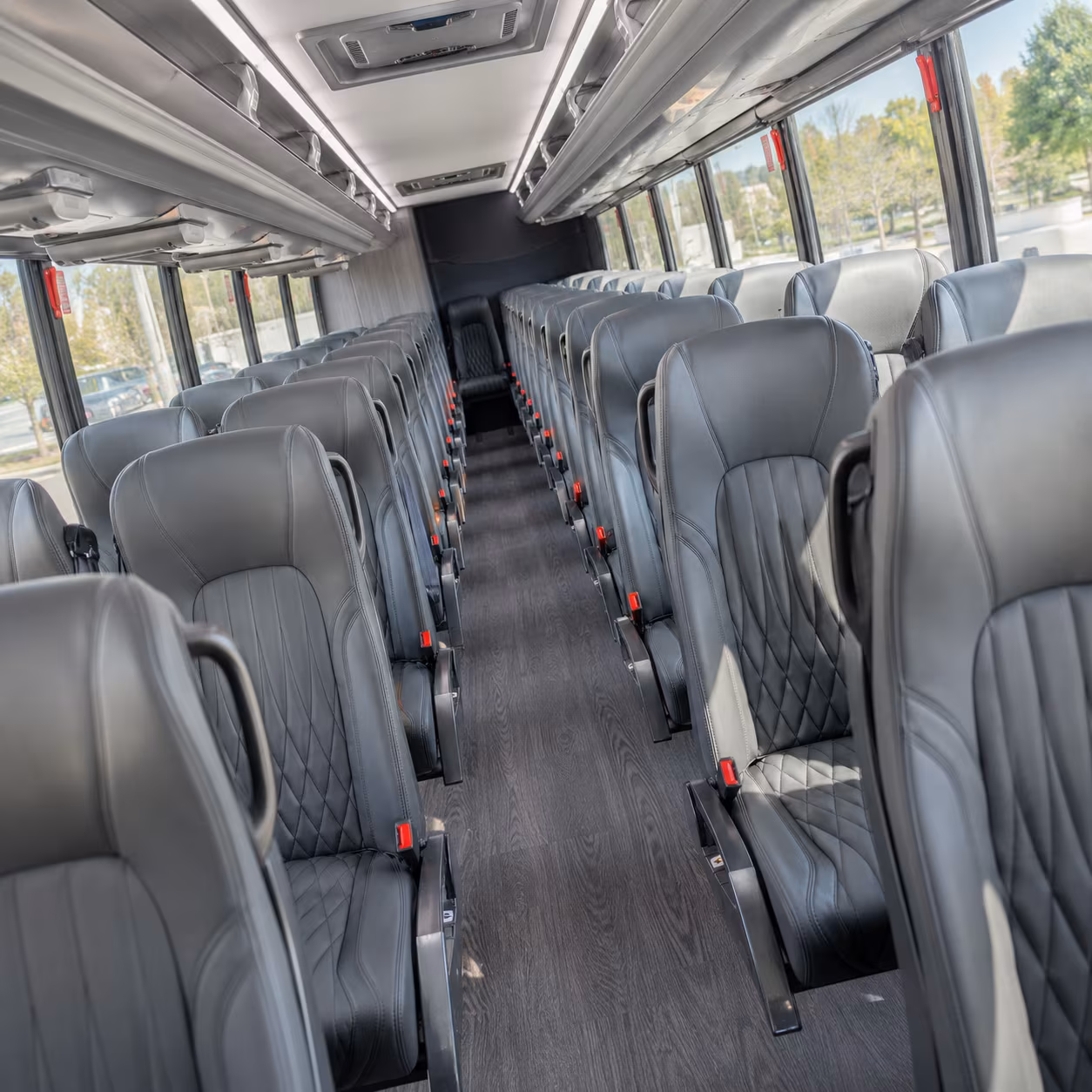 how is a bus rental actually priced in tustin california