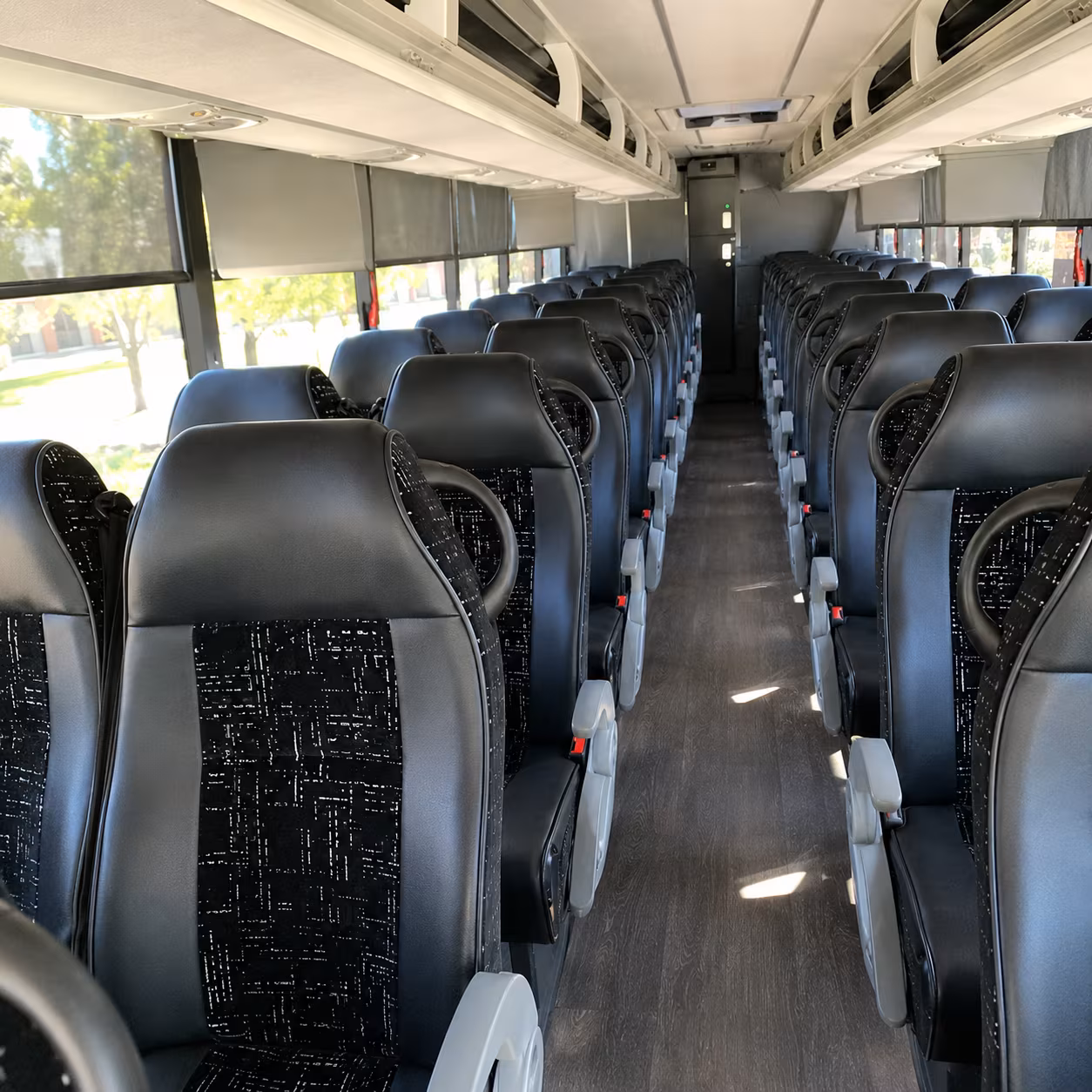 shuttle buses for weekly worship services in tustin