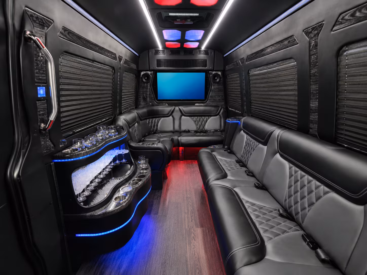 tustin sprinter limousine interior