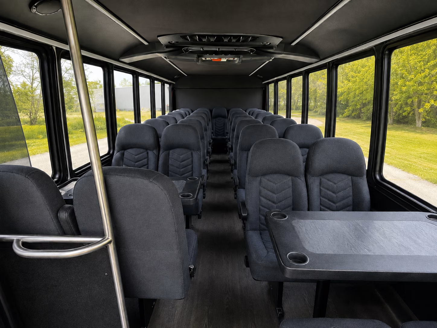 tustin wedding transportation onboard seating
