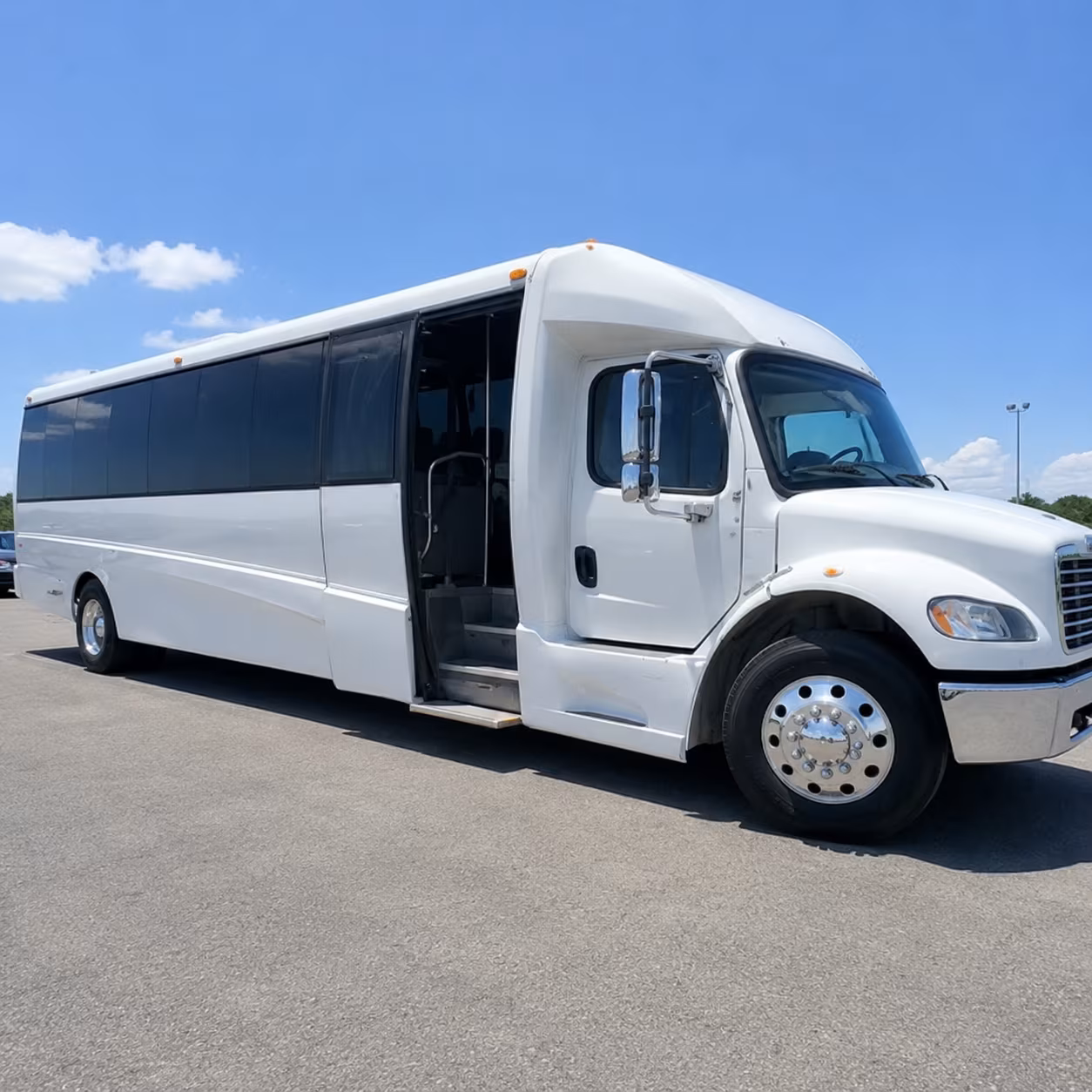 wedding guest buses and shuttle services in tustin