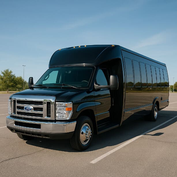 Tustin Coach Bus Service 18 Passenger Minibus